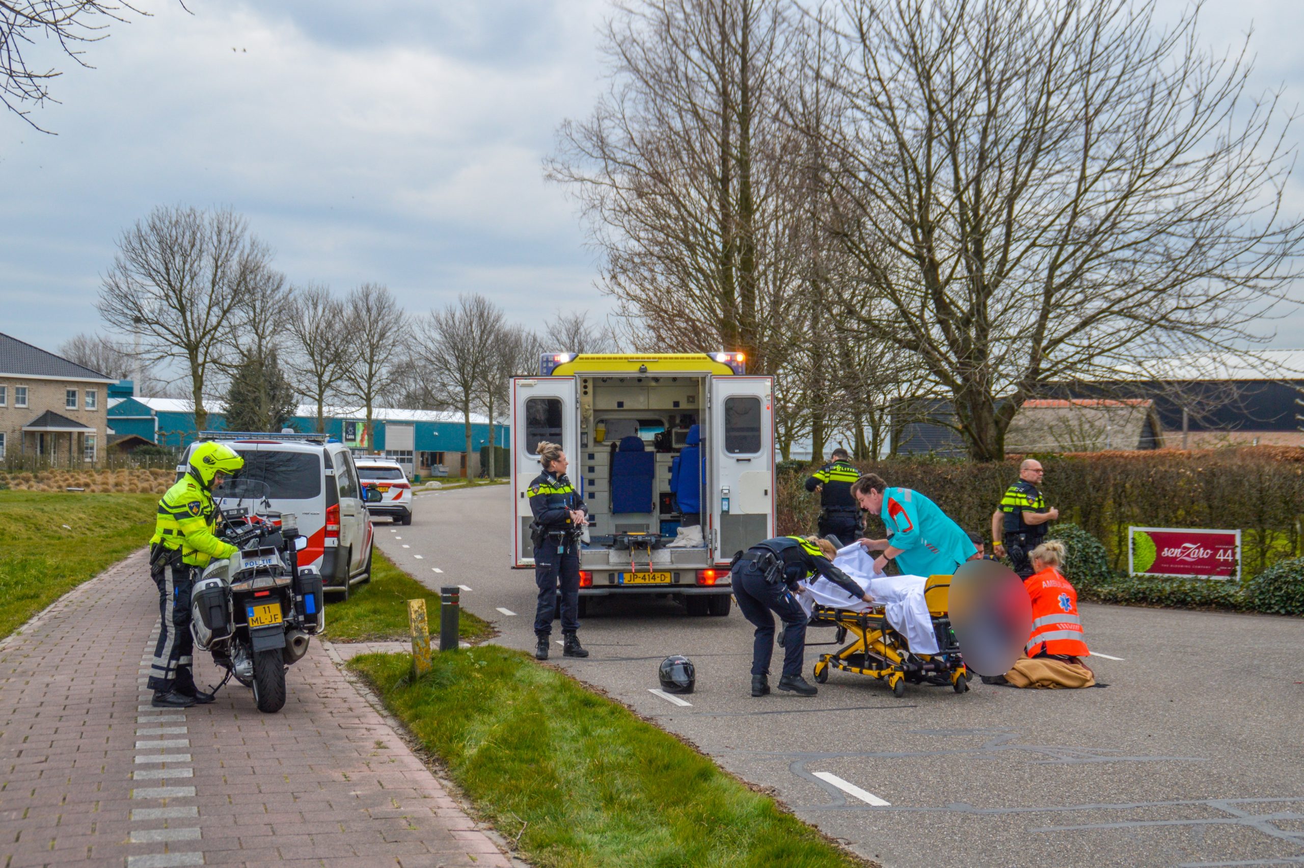 Brommerrijder Gewond Na Aanrijding Herenwerf In Maasland - 112Maasmedia