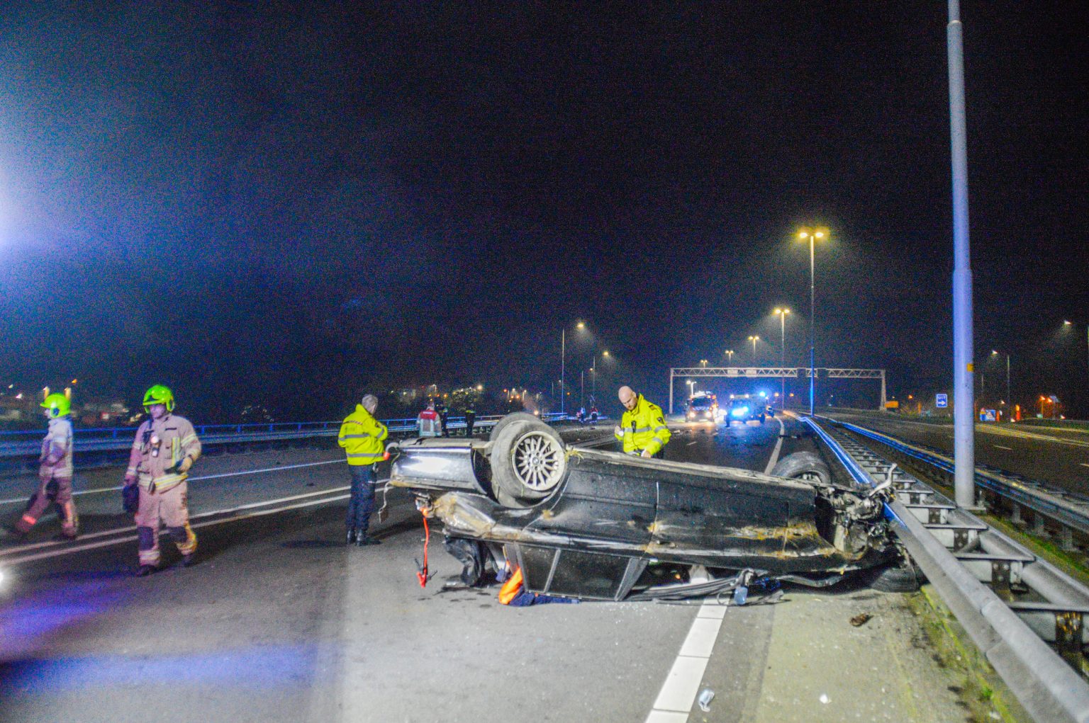 Bestuurder (35) Die Er Vandoor Ging Na Ernstig Ongeval Op De A20 Bij ...